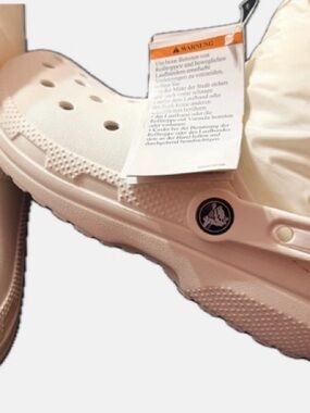 Crocs Classic Lined Clog White WinterCrocs Classic Lined Clog White Winter Boots